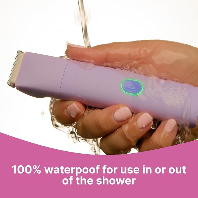 Smoothie Bikini Trimmer - Electric Razor for Women, Waterproof Hair Groomer with Adjustable Guards, Personal Shaver for Pubic Hair, Ladies Intimate Shaver and Body Trimmer (Mint)