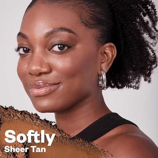 Kosas Cloud Set Face Setting Powder | Smoothing Shine Control, Soft, Sheer Setting Translucent Makeup Finish, Portable & Long-Lasting (Sheer Tan)