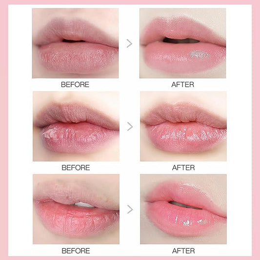 4PCS Bee Lip Balm Honey Pot,Honey Apple Lime Watermelon Lip Mask Overnight Propolis Moisturizing Lip Balm,Nourishing Sleeping Lip Mask Hydrating Prevention Dry & Cracked (4PCS)