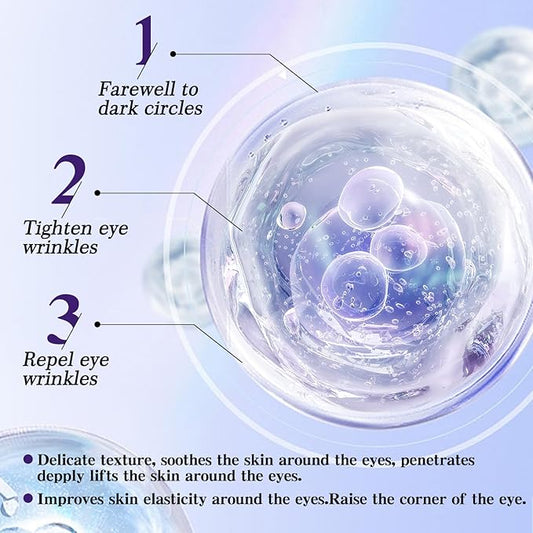 2PCS 60-Second Eye Effects Age-Defying Tinted Firming Gel, 60 Second Eye Firming Gel, Firming eye skin, Reduce Eye Skin Problems