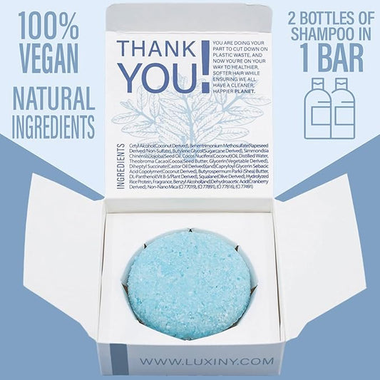 Bay Rum Shampoo Bar – Vegan, Sulfate-Free, Made in USA | 3-in-1 Men’s Shampoo, Conditioner & Body Wash | Ideal for All Hair Types | 60+ Washes, Travel-Friendly