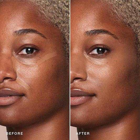 Jouer Essential High Coverage Concealer Pen - Under Eye Concealer for Dark Circles - Brightening Makeup for Eye Circles - Color Corrector Eye Primer with Hyaluronic Acid and Vitamin E