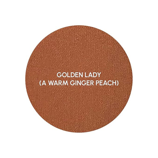 PRIMROSE POWDER BLUSH, Pressed Blush Face Makeup, Buildable Formula, Smooth Finish, Paraben Free, Made in the USA 0.11 oz. (Golden Lady)