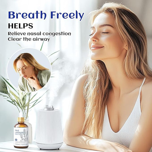 HIQILI Eucalyptus Essential Oil 1 Fl Oz, 100% Pure Natural Therapeutic Grade, Premium Grade Glass Dropper for Diffuser, Humidifier, Air Freshening, Cleaning, Home, Skin