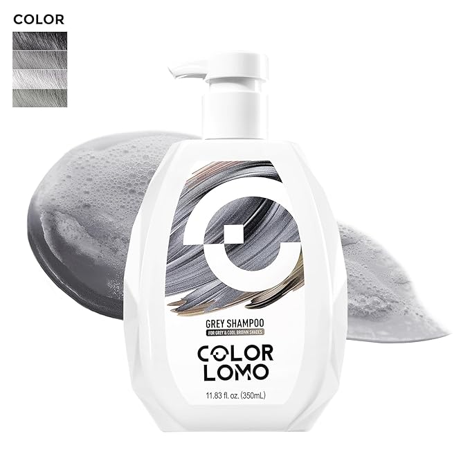 COLROLOMO Ultra Color Safe Shampoo | Help Prevent Fading & Provide Subtle Color Replenishment | Prolong Color Vibrancy and Enhance Shine | Vegan & Cruelty-Free Formula | For Grey Color Treated Hair