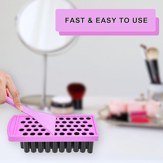 Lip Balm Filling Tray Kit - 1x Filling Tray, 1x Spatula, 50x Lip Balm Tubes (Black), 50x Writable Sticker (3 colors), 50x Printed Stickers (Transparent) - DIY Homemade Lip Balm - Gift Idea