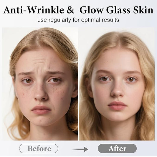 ISTON 4 Pack Collagen Face Mask, Collagen Real Deep Anti Wrinkle Lifting Mask | Firming,Pore Minimizing | Overnight Hydrating Face Masks Skincare for Glass Skin |TikTok Trend Items Skin Care