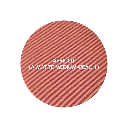 PRIMROSE POWDER BLUSH, Pressed Blush Face Makeup, Buildable Formula, Smooth Finish, Paraben Free, Made in the USA 0.11 oz. (Apricot)