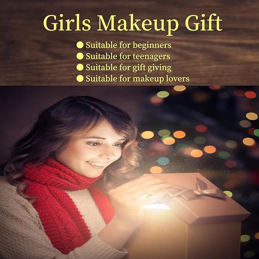 Make up Kits,Girls Makeup Sets Ages 8-12,Teen Girls Beginner Makeup Kit Gifts, Kids Play Makeup Sets,Girls Makeup Kit Age 6-8,Make up kits for Girls,Kids Makeup Sets for Girls 5-8,Makeup Kit for Girls