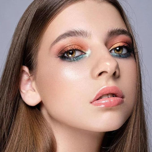 Boobeen All in 1 Makeup Palette kit - Colorful Eye Shadow Palette, Lip Gloss, Blush and Contour Powder to Define Face Shape, with Mirror&Brush, Make Up Gift for Women