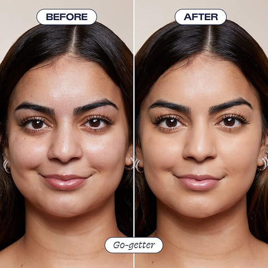 Alleyoop Game Face Concealer Makeup, Lightweight to Medium Buildable Coverage Under Eye Concealer, For Blemishes, Crease-proof and Hydrating with Aloe Stem Cell, Smooth Second Skin Finish - Go-Getter