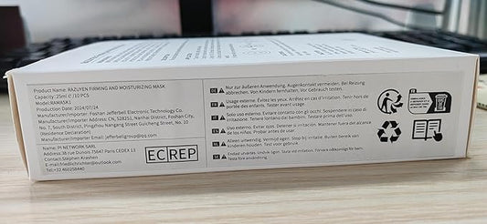 Firming and Moisturizing Sheet Face Masks ((Pack of 10)) with Hyaluronic Acid and Peptides, Reduce Fine Lines and Wrinkles, Hydrating & Anti-Aging Spa Face Mask, Facial Skin Care