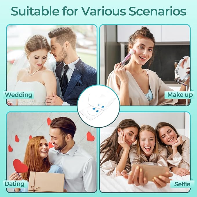 Face Lift Tape Invisible, 100 PCS Face Neck Tape Lifting Invisible Under Makeup, Instant Neck Tape for Loose Sagging Skin, V-Shaped Facelift Strips for Double Chin, Brows, Eyes, Jowls, Wrinkles