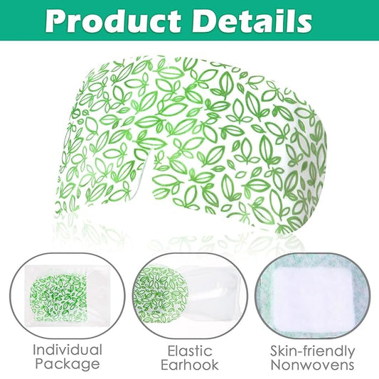 50 Packs Steam Eye Mask for Dry Eyes Spa Warm Sleep Eye Mask Self Heating Disposable Eye Masks for Home Office Travel Eyestrain Relieve (Unscented)