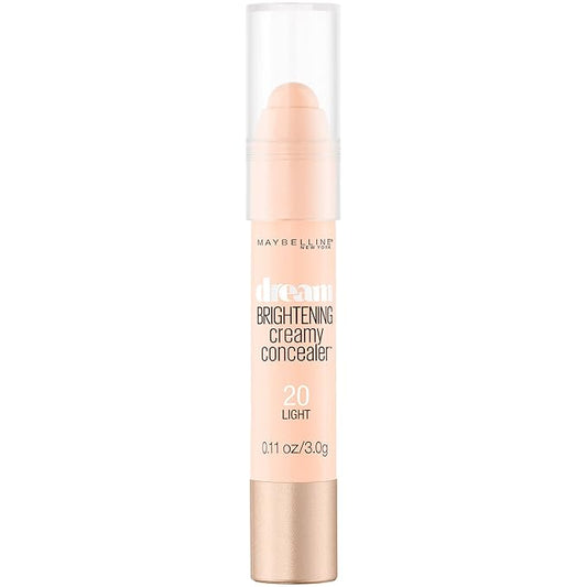 Maybelline New York Dream Brightening Creamy Concealer, Light, 0.11 oz.