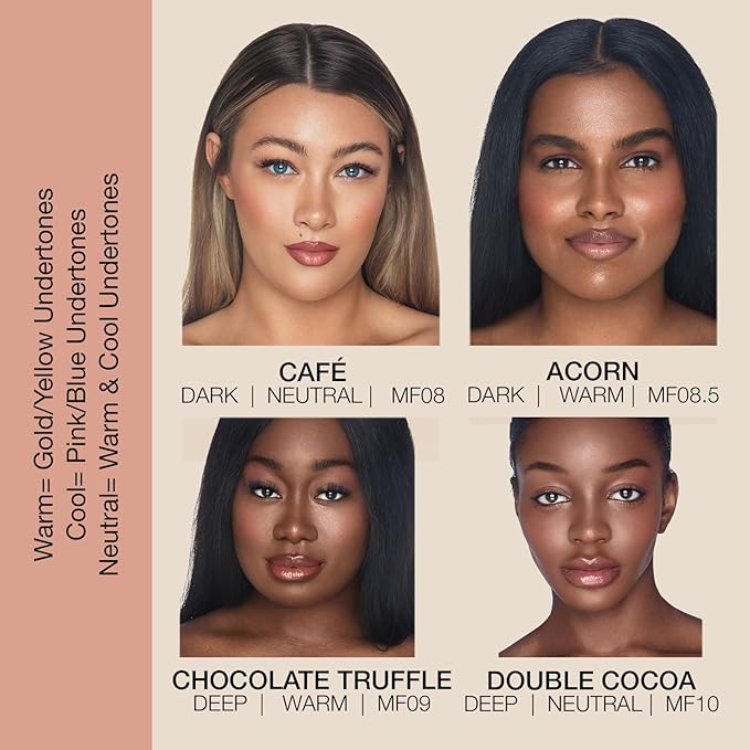 bellapierre Mineral Foundation SPF 15 - Loose Powder Foundation | Vegan & Cruelty Free Natural Makeup | Full Coverage Matte Finish | Hypoallergenic | Oil & Talc Free - 0.32 Oz - Mocha