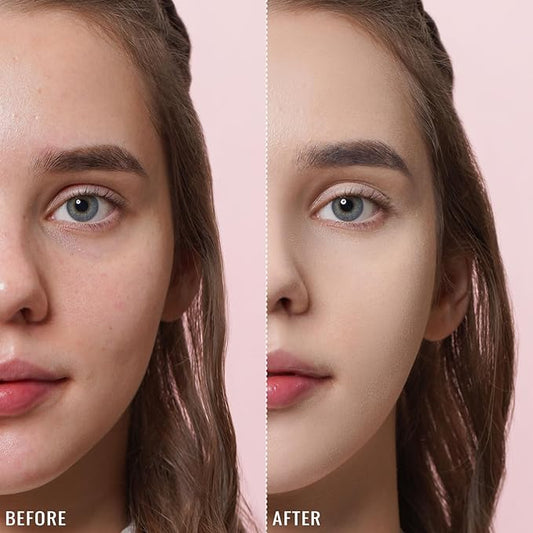 Oulac Full Coverage Concealer, Concealer Stick for Face and Eye Dark Circles, Hydrating Concealer Infused with Hyaluronic Acid, Vegan Concealer 3.8ml, Shade: W1 Porcelain