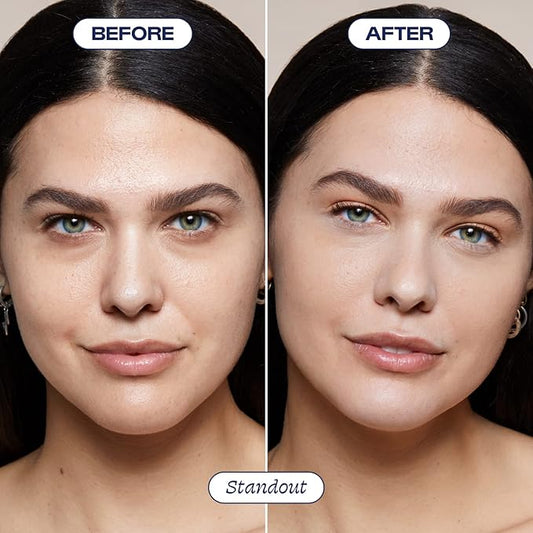 Alleyoop Game Face Concealer Makeup, Lightweight to Medium Buildable Coverage Under Eye Concealer, For Blemishes, Crease-proof and Hydrating with Aloe Stem Cell, Smooth Second Skin Finish - Standout