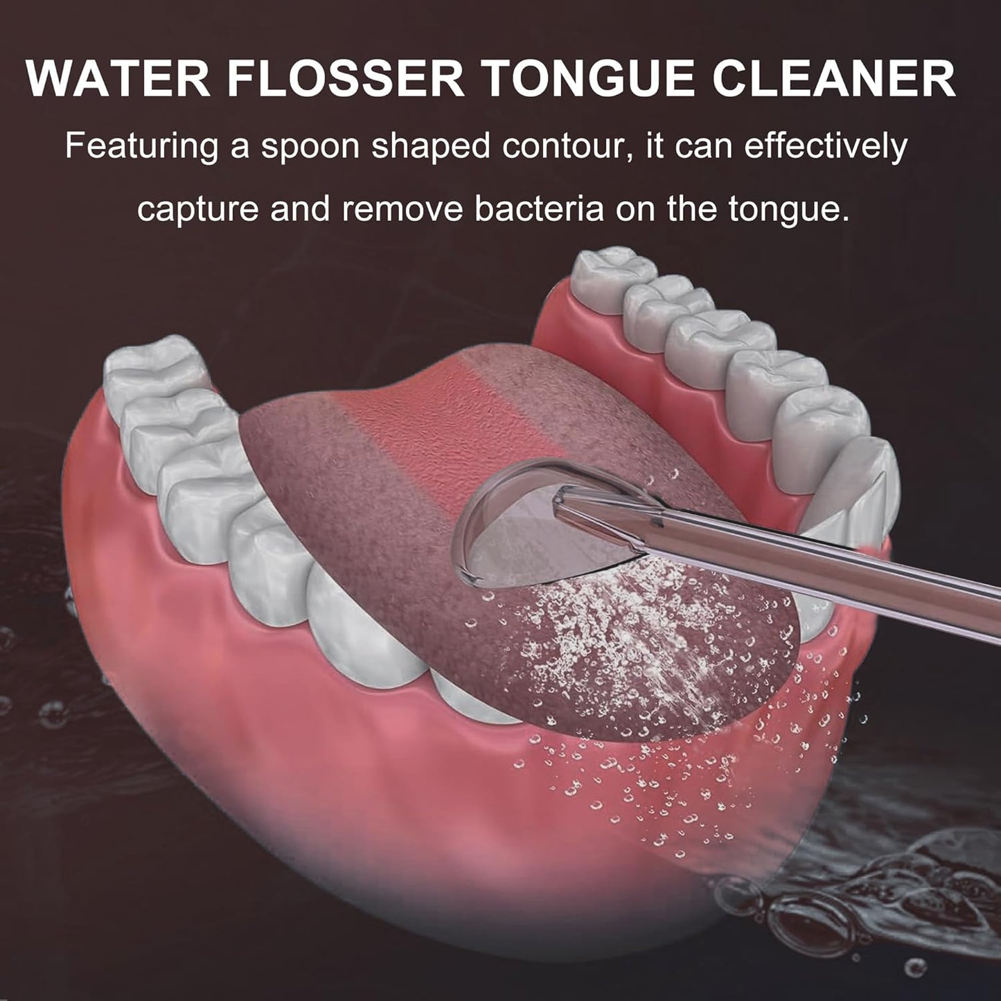 Replacement Tips for Nicwell Oralfree Water Flosser, Water Flosser Replacement Heads Oral Irrigator Jet Tip( 4 Tips Combo)