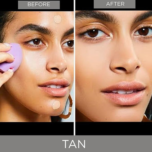 Hey Honey Trick and Treat CC² Cream SPF 46 | Active Moisturizing Color Correcting Cream with Honey & Propolis | Best Cover For Rosacea, Skin Redness & Mature Skin | 1 oz (Tan Tone)