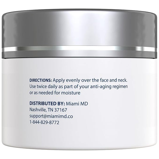 Age-Defying Lift & Firm Cream - Anti Aging and Skin Firming For All Types - Paraben Free - Fragrance Free Cruelty Free BHA Free 50 ml (1.7oz) - 3 PACK