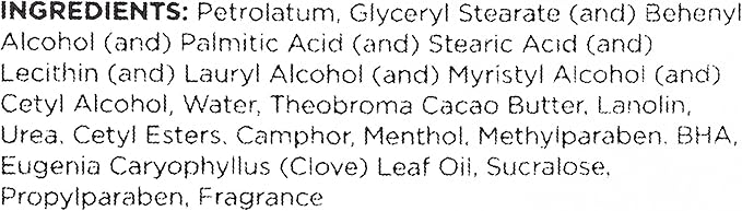 Flexitol Lip Balm, 0.35 Ounce Tube, Cream White, 3 Count (Pack of 1)