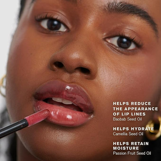 AMI COLÉ Hydrating Lip Treatment Oil 3in1 multitasker for your lips (Bliss), tinted lip gloss, hydrating lip gloss, moisturizing, natural