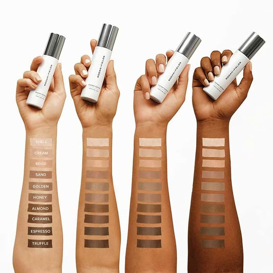 Rodan and Fields Radiant Defense Perfecting Liquid SPF 30 - Cream | 50 mL | 4-in-1 Makeup & Skin Care Beauty Solution | Sunscreen | Face Moisturizer | Light Skincare Foundation | Sunscreen for Face