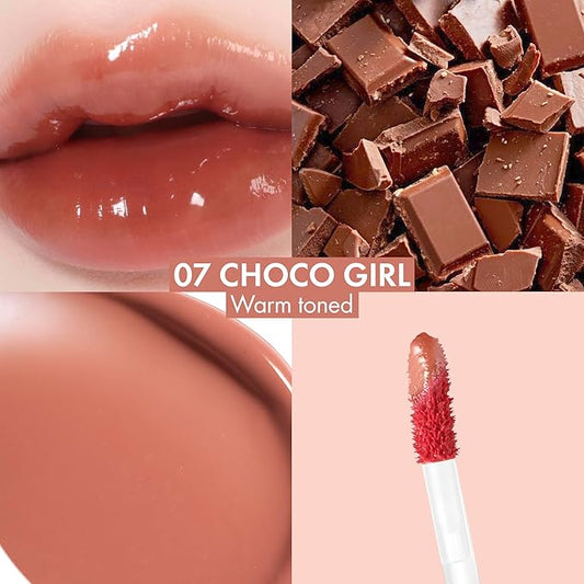 Amuse SEOUL BEBE TINT - 07 CHOCO GIRL | 24-hour Long-lasting Lip Stain, Plumping, Hydrating, Moisturizing, No Peel Off, Lip Care, Treatment, Non Sticky, Korean Lip Tint for Dry Lips