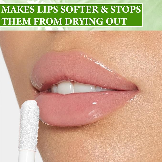 Lip Plumper Set,Lip Plumper Oil Gloss Moisturizing Lip Plumper Lip Care Serum,Hydrating Plump Gloss Reduce Fine Lines,Lip Plumper for Day & Night Use Set B(2Pcs)
