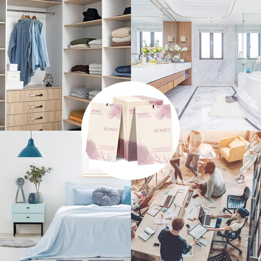 Sachets Scented for Closet and Drawer, MYARO 12 PCS Closet Odor Eliminator Air Fresheners for Home Long Lasting, Make Your House Smell Good