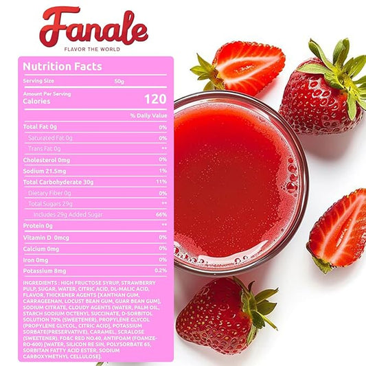 Fanale Premium Watermelon Bubble Tea Flavoring Powder | Perfect for Baking, Smoothies, Desserts and Drinks | Instant Flavoring Powder for Boba Milk Tea - 2.2 Pounds (Pack of 20).