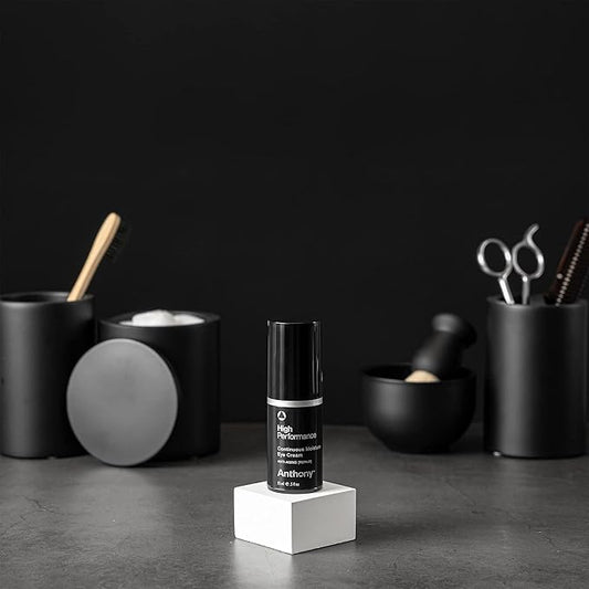 Anthony High-Performance Eye Cream, Anti-Aging Continuous Moisture With Vitamins A, C & E, Caffeine, Jojoba & Squalane, Reduces Puffiness, Dark Circles & Fine Lines, 0.5 Fl Oz