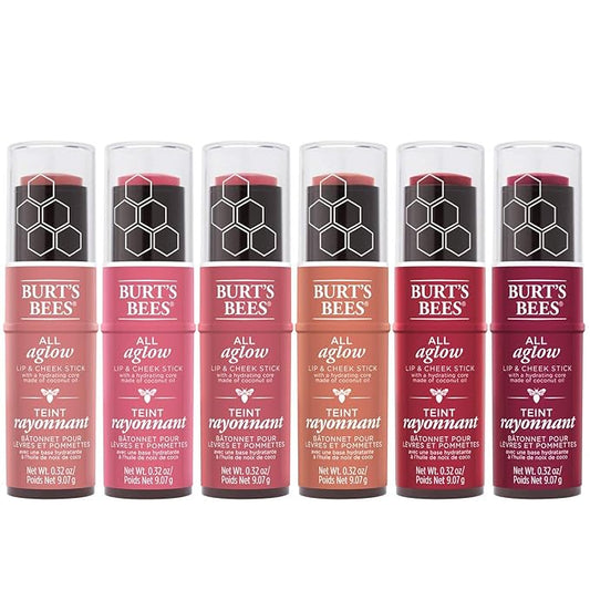 BURTS BEES Peach Pond All Aglow Lip & Cheek Stick, 0.32 OZ