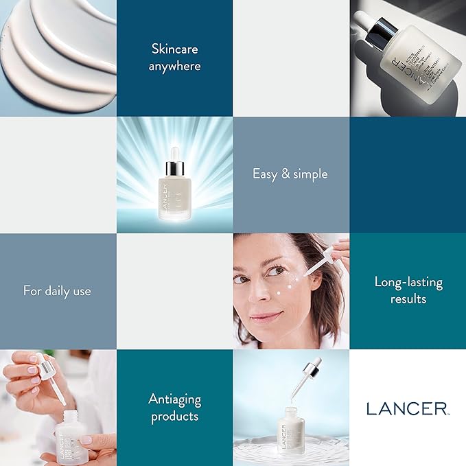 Lancer Skincare Younger Pure Youth Serum, Daily Anti-Aging Serum with Mimixyl, 1 Ounce