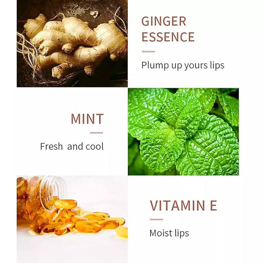 2 Pcs Lip Plumper, Natural Lip Plumper and Lip Care Serum,Lip Plumper set (Day& Night)