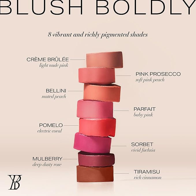 Youngblood VividLuxe Crème Blush Stick, Crème Brûlée
