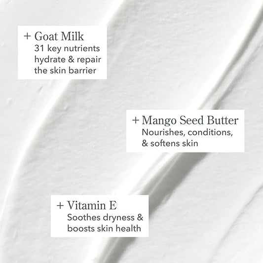 Beekman 1802 Pistachio & Dark Cherry Whipped Body Cream - 8 fl oz - Scented - Moisturizes, Soothes & Softens - With Coconut Oil and Mango Seed Butter - No Irritation - Good for Sensitive Skin