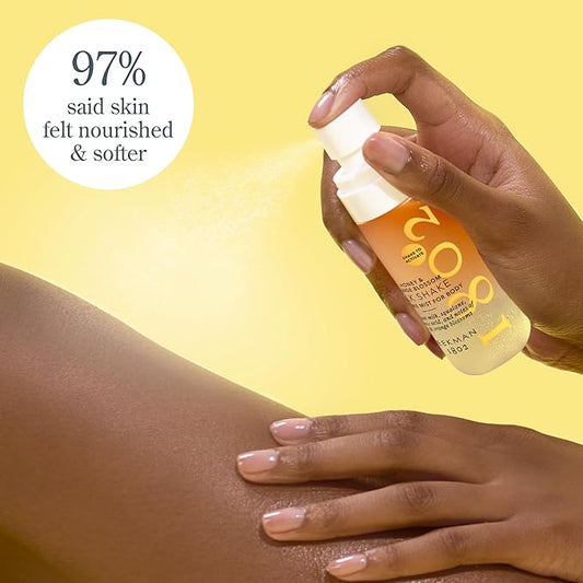 Beekman 1802 Honey & Orange Blossom Milk Shake - Body Mist - 4.7 fl. oz - With Hyaluronic Acid & Jojoba Oil - Instantly Moisturizes, Hydrates & Softens - Good for Sensitive Skin - Cruelty Free