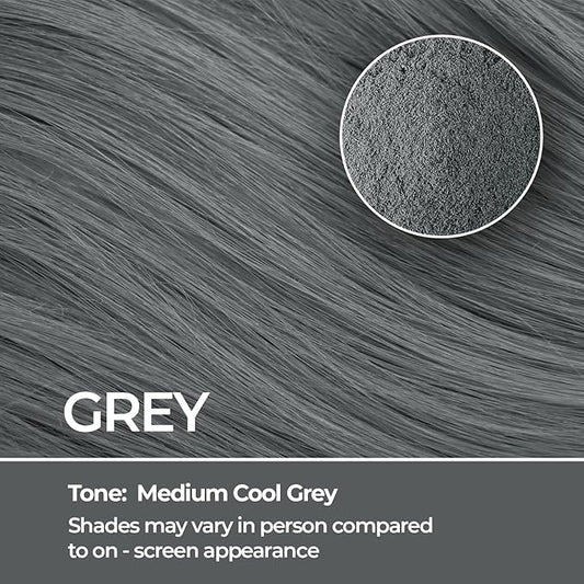 Keratin Hair Fibers for Men & Women - Fill In Fine or Thinning Hair, Instantly Thicker, Fuller Looking Hair (Gray 15g)