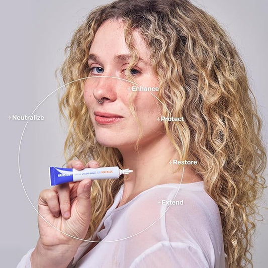 Hairstory Anti-Brass Color Boost Set, New Wash Original & Purple Color Boost Bundle, Enhance Color & Eliminate Brass, Purple Shampoo & Conditioner Alternate for Blonde, Silver & Gray Hair