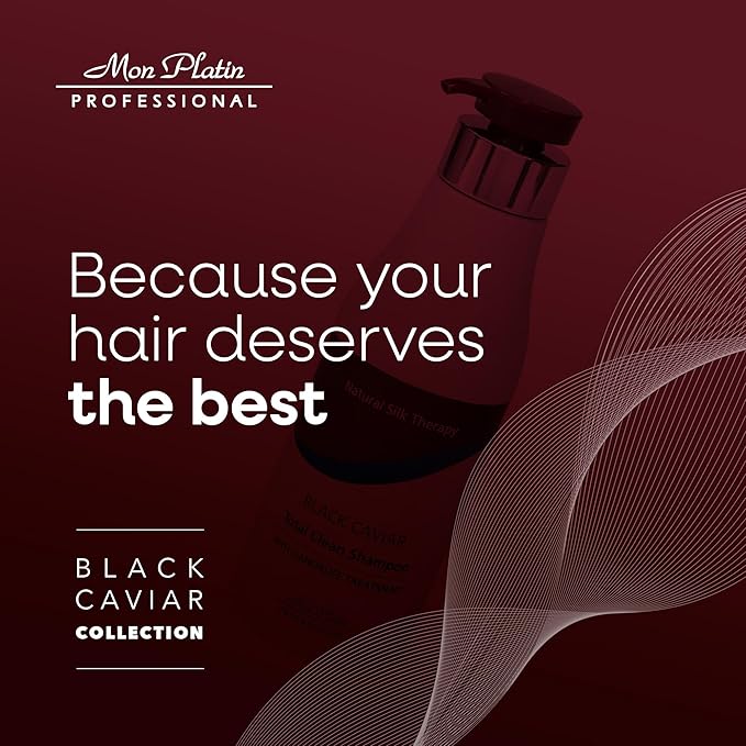 Mon Platin Black Caviar Total Clean Anti-Dandruff Shampoo - 500ml (17oz)