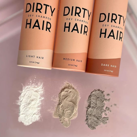 Naturel Volumizing Dry Shampoo Powder for Light Hair | Non-Aerosol | Made in USA | No Benzene, Vegan, Cruelty-Free | Grapefruit Essential Oil | 2.6 OZ Plastic-Free Packaging