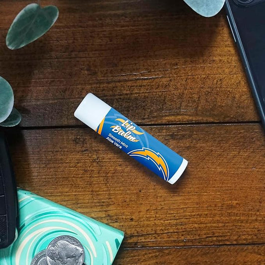 FANMATS 34688 Los Angeles Chargers Smooth Mint SPF 15 Lip Balm