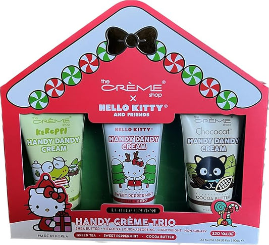 Hello Kitty and Friends-Holiday Handy Créme Trio -by the CRÉME Shop-Holiday Gift Set