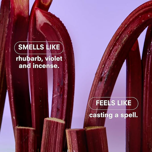 Boy Smells Violet Ends Eau de Parfum – Violet, Rhubarb, Black Tea and Incense Scent – Earthy Powdery Floral Perfume – Body Fragrance for Everyday Use – Signature Glass Spray Bottle – 50ml