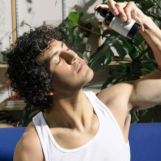 HOMMEFACE Men’s Herbal Spray Face Toner, 8.45 fl. oz. - Alcohol-Free, Hydrating and Balancing Facial Mist with Witch Hazel, CICA Extract, Anti Aging, Aftershaving, for All Skin Types