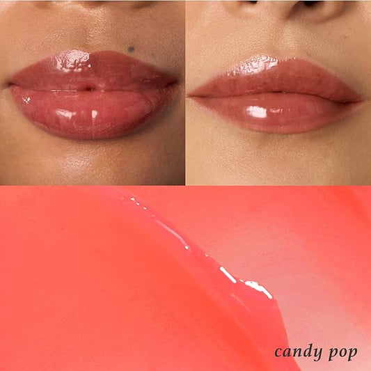 Julep 24/7 Lip Treatment – Hydrating & Glossy Lip Balm and Lip Sleeping Mask with Shea Butter – Moisturize, Protect & Soothe – Vegan & Cruelty-Free - Candy Pop