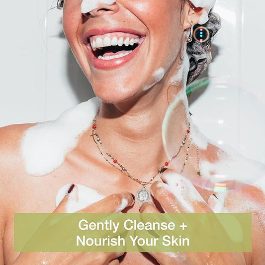 Raw Sugar Green Tea + Cucumber + Aloe Vera Body Love Bundle - Sensitive Skin Body Wash, Body Scrub & Body Butter, Clean Ingredients, Formulated without Sulfates and Parabens