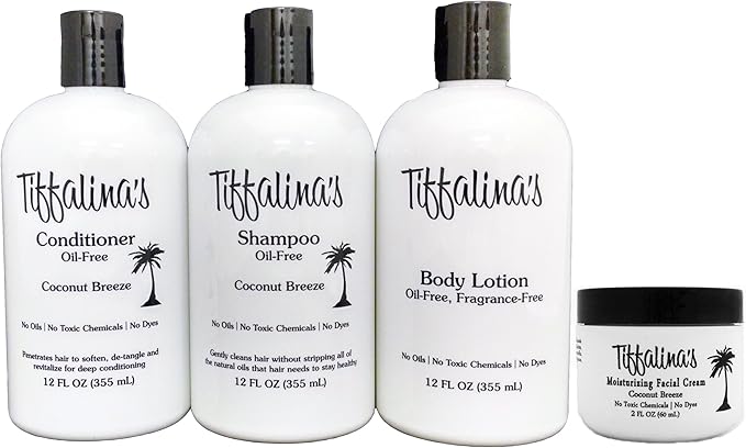 Diet Safe Hygiene Kit for Oil Free Diet Plans (4 Piece)